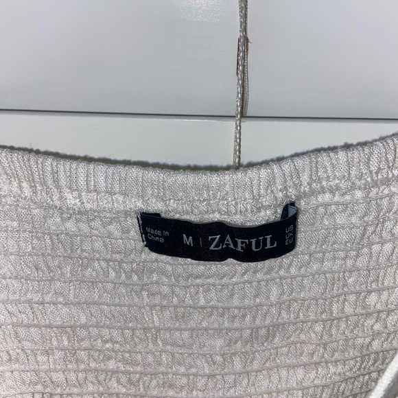 White cropped tank top - Picture 2 of 3